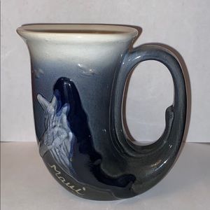 Vintage 1961 Whale Mug Cup Maui Hawaiian Creations